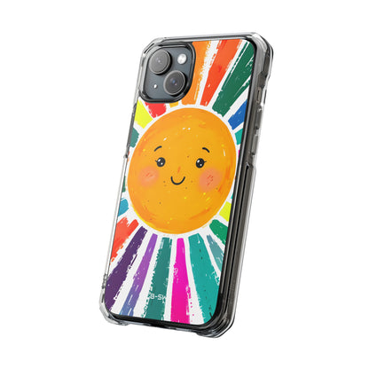 Radiant Smiling Sun iPhone Case - Impact