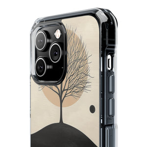 Serene Reflections - Phone Case for iPhone (Clear Impact - Magnetic)