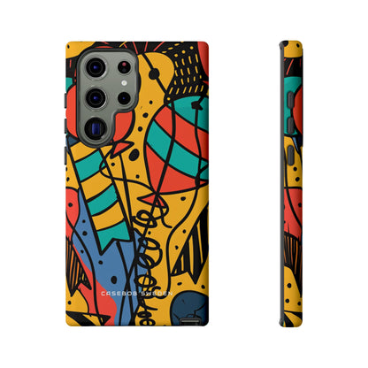 Playful Lines in Motion Samsung S23 - Tough Phone Case