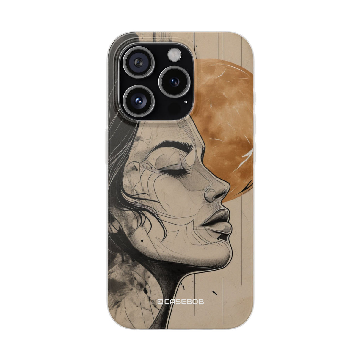 Lunar Introspection | Flexible Phone Case for iPhone