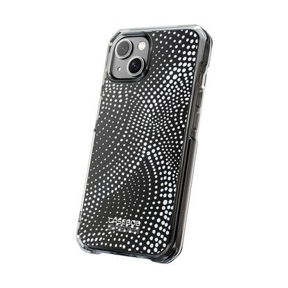 Waves of Dots iPhone 14 - Impact Clear+