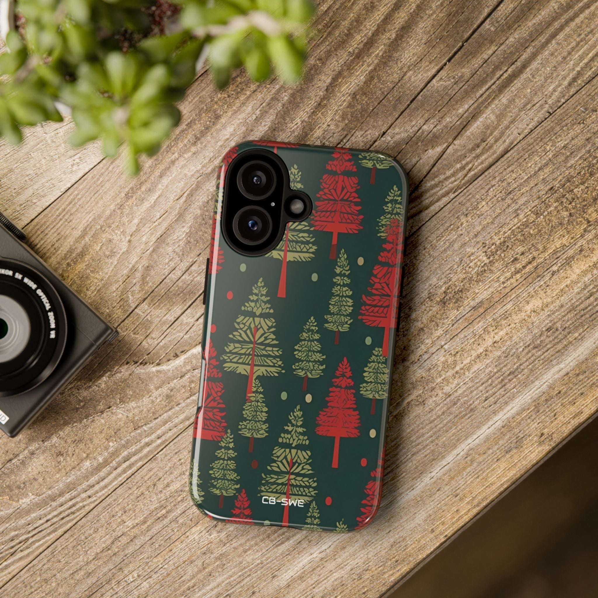 Christmas Trees Shine - iPhone Case