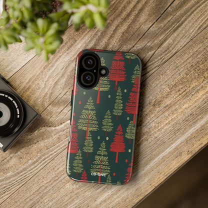Trees Dance Playfully - iPhone Case