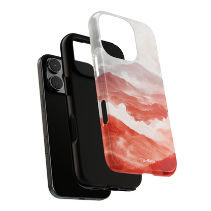 Mountain Flames Rise - iPhone Case