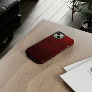 Grunge Red - Protective Phone Case