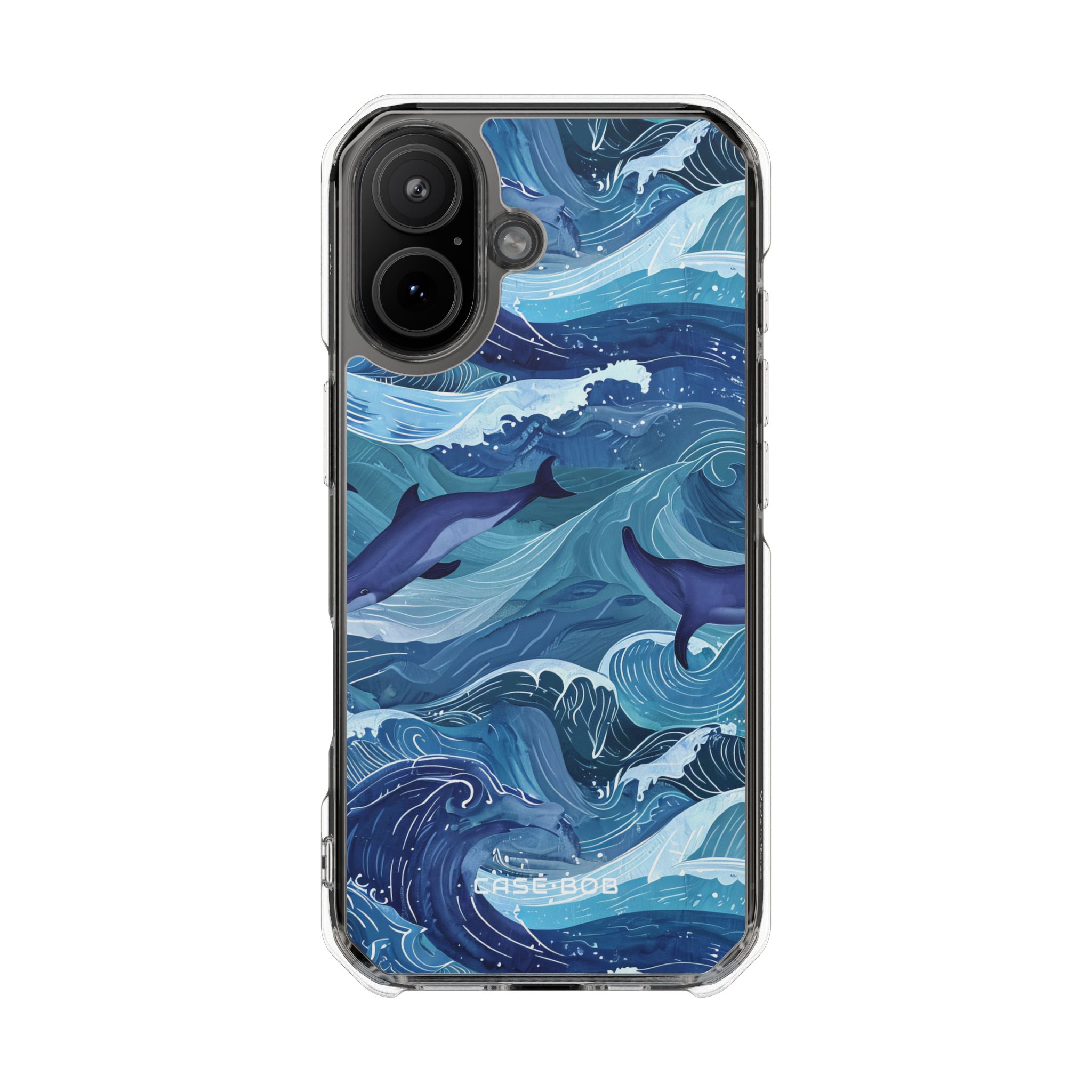 Blue Dolphins iPhone 17 Case - Impact
