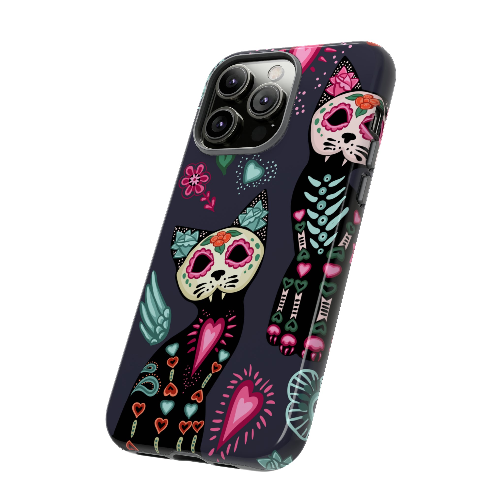 Halloween Cats - Protective Phone Case