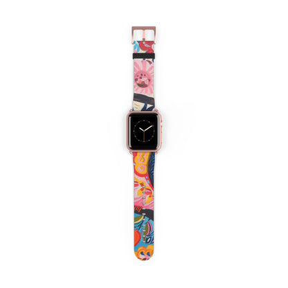 Ornate Owl Bloom - Watch Band