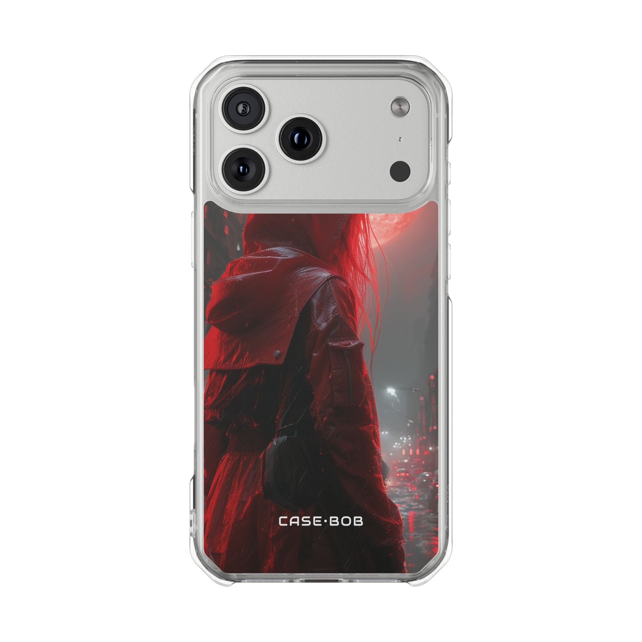 Red Hood Moon iPhone 17 Pro Max Case - Impact