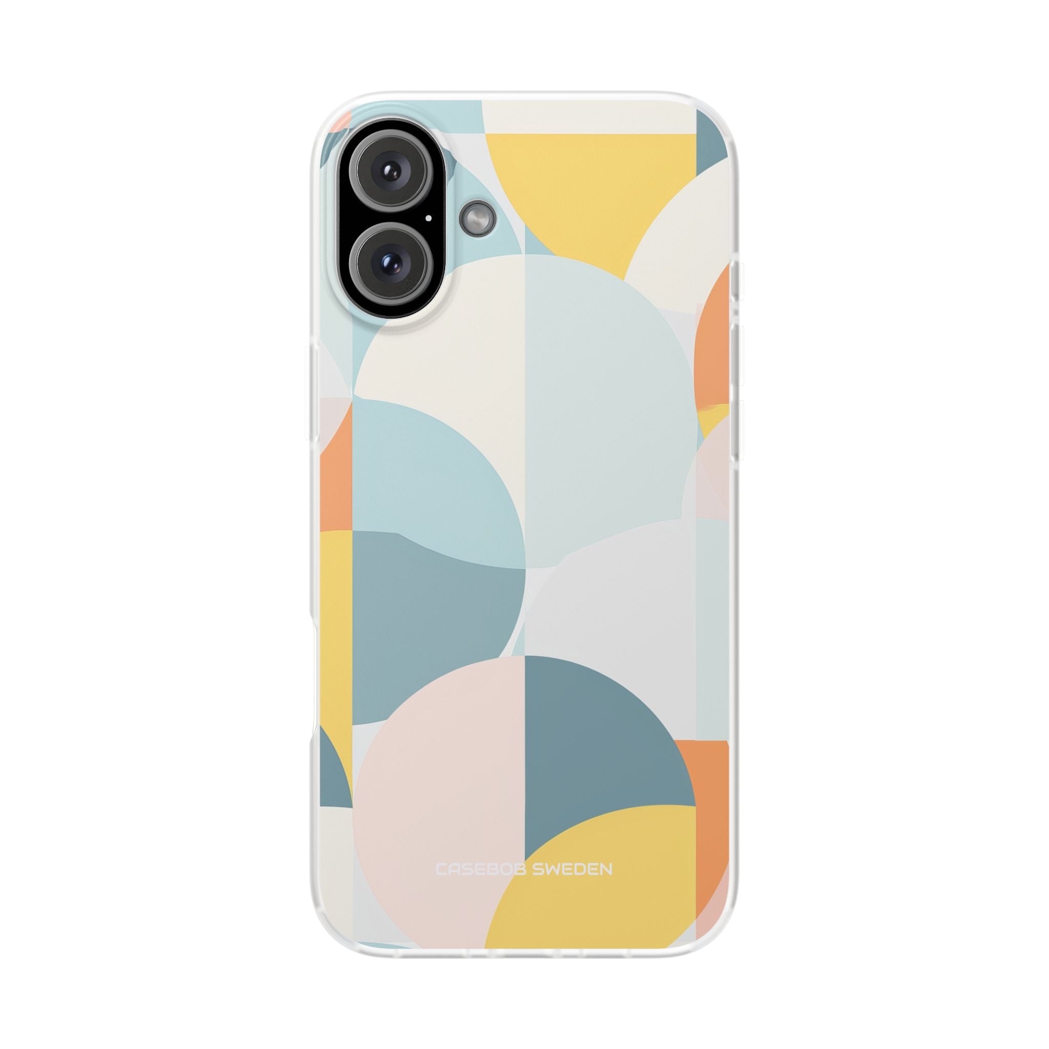 Abstract Geometric Calm - Flexi iPhone 16 Phone Case