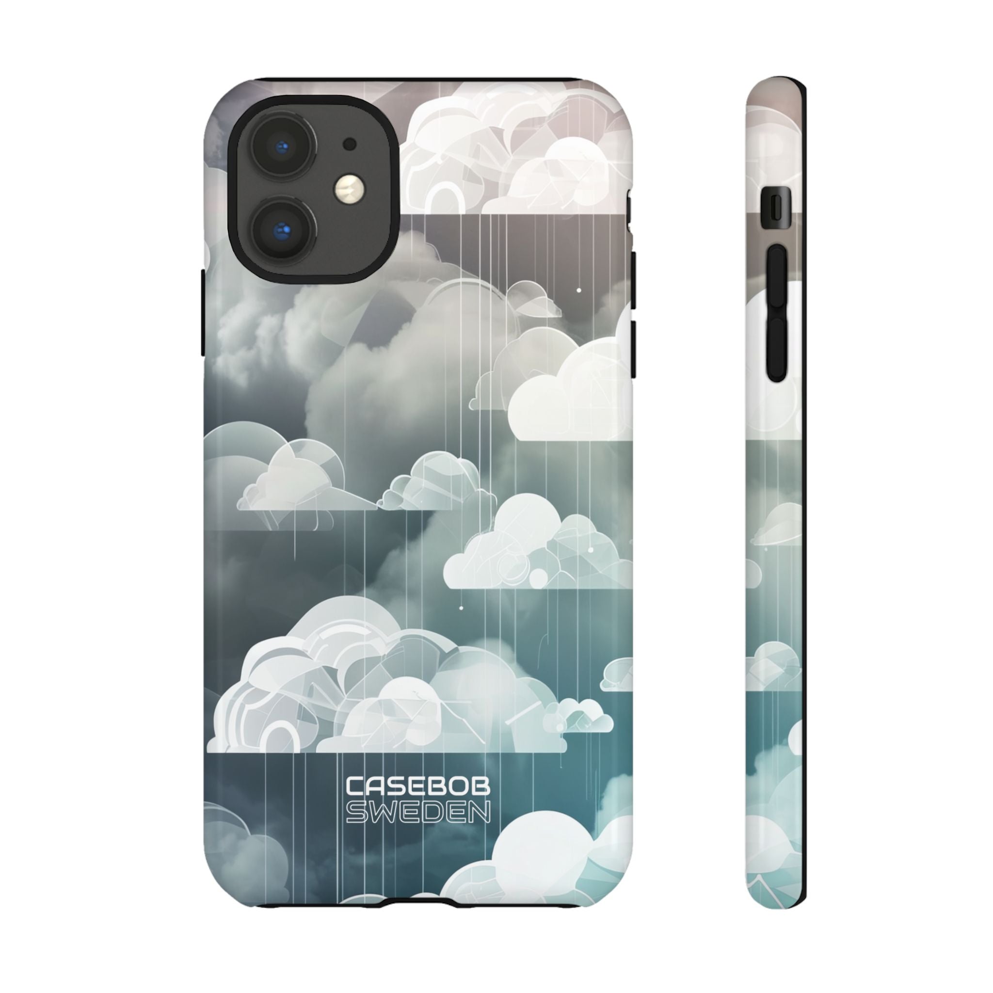 Silver Dream Clouds iPhone 11 - Tough