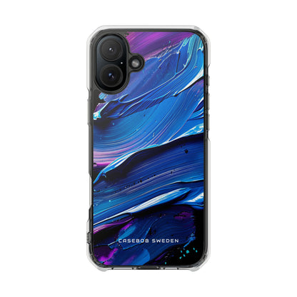 Ethereal Energy Flow iPhone 16 - Clear Impact Phone Case