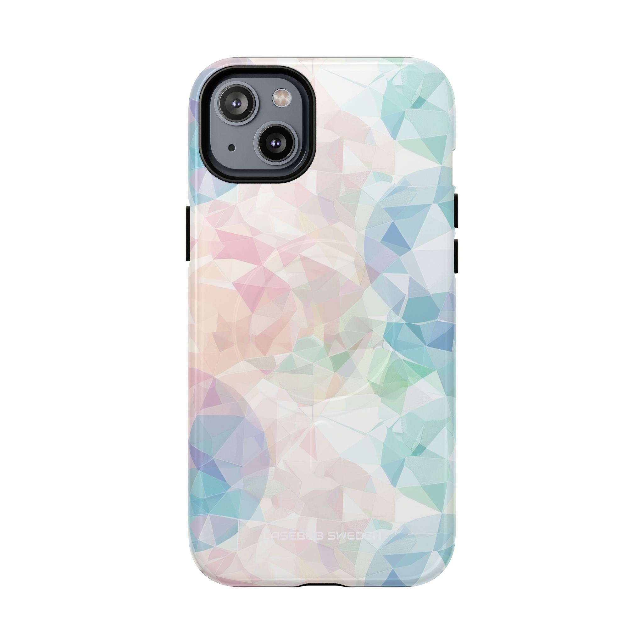 Pastel Geometry Background - Tough + MagSafe® iPhone 14 Phone Case