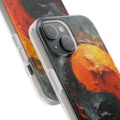 Molten Yin-Yang iPhone 15 Case - Soft