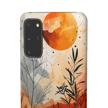 Celestial Botanica | Slim Phone Case for Samsung