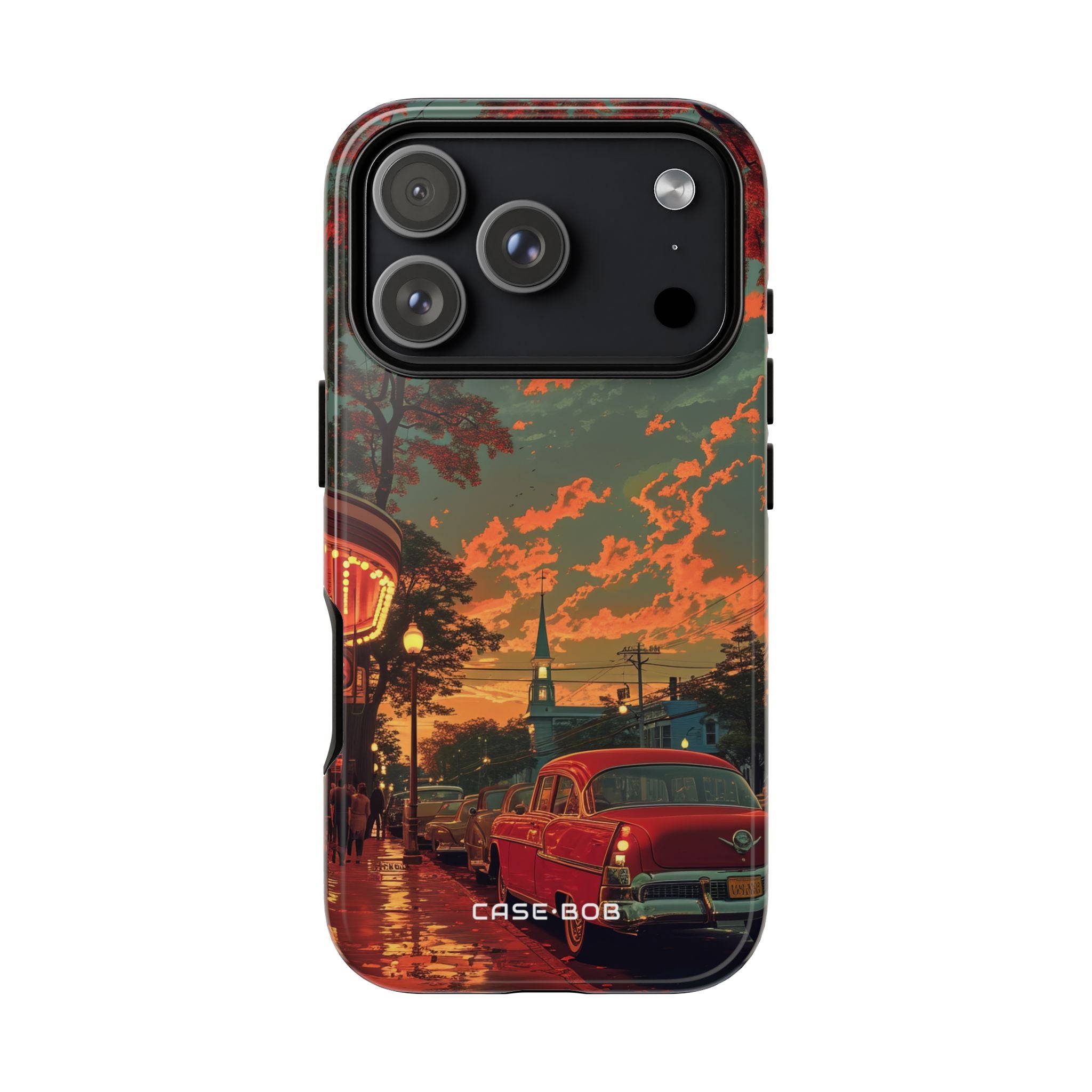 Crimson Classic iPhone 17 Pro Case - Tough