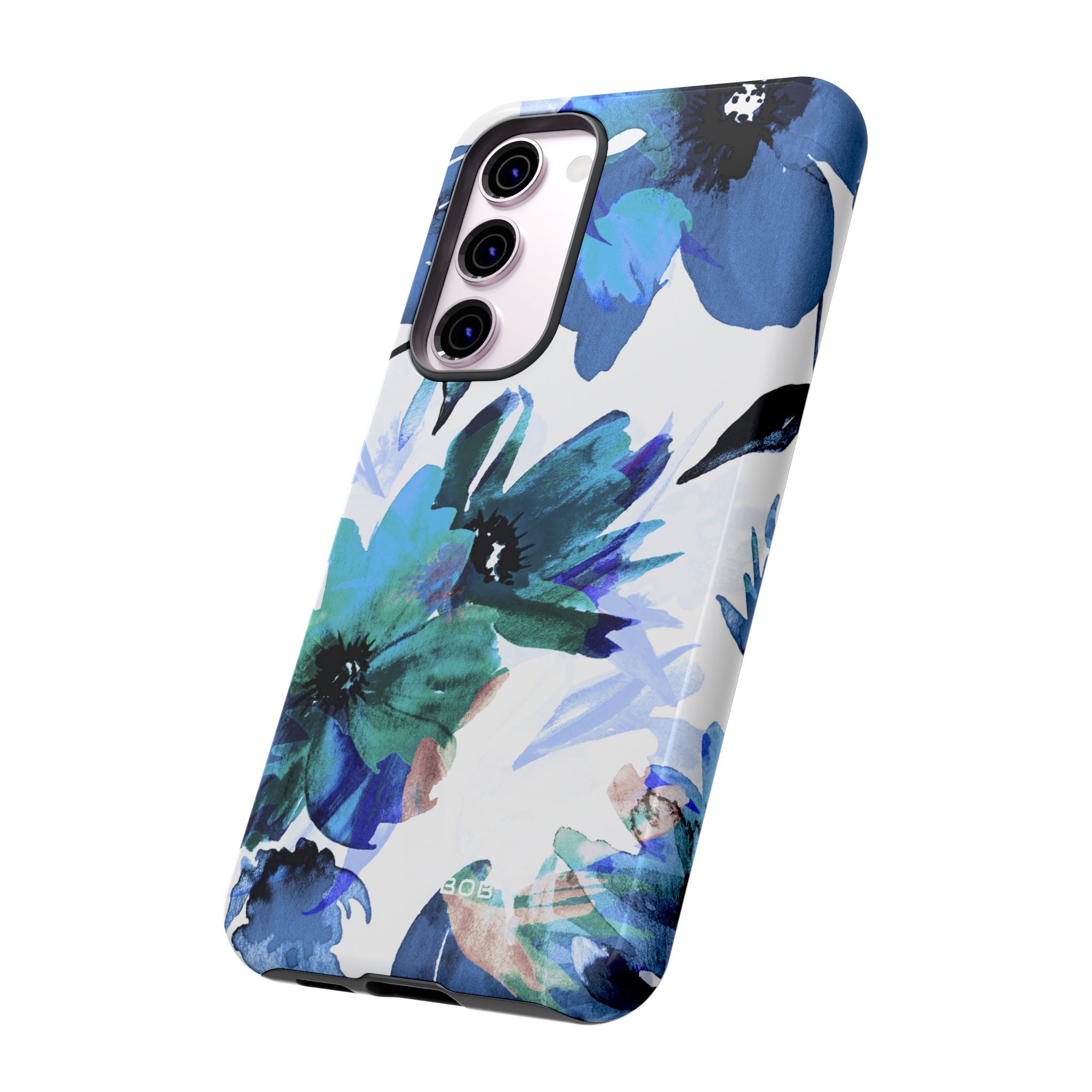 Blue Blossom Radiance Samsung S23 Plus Case - Tough