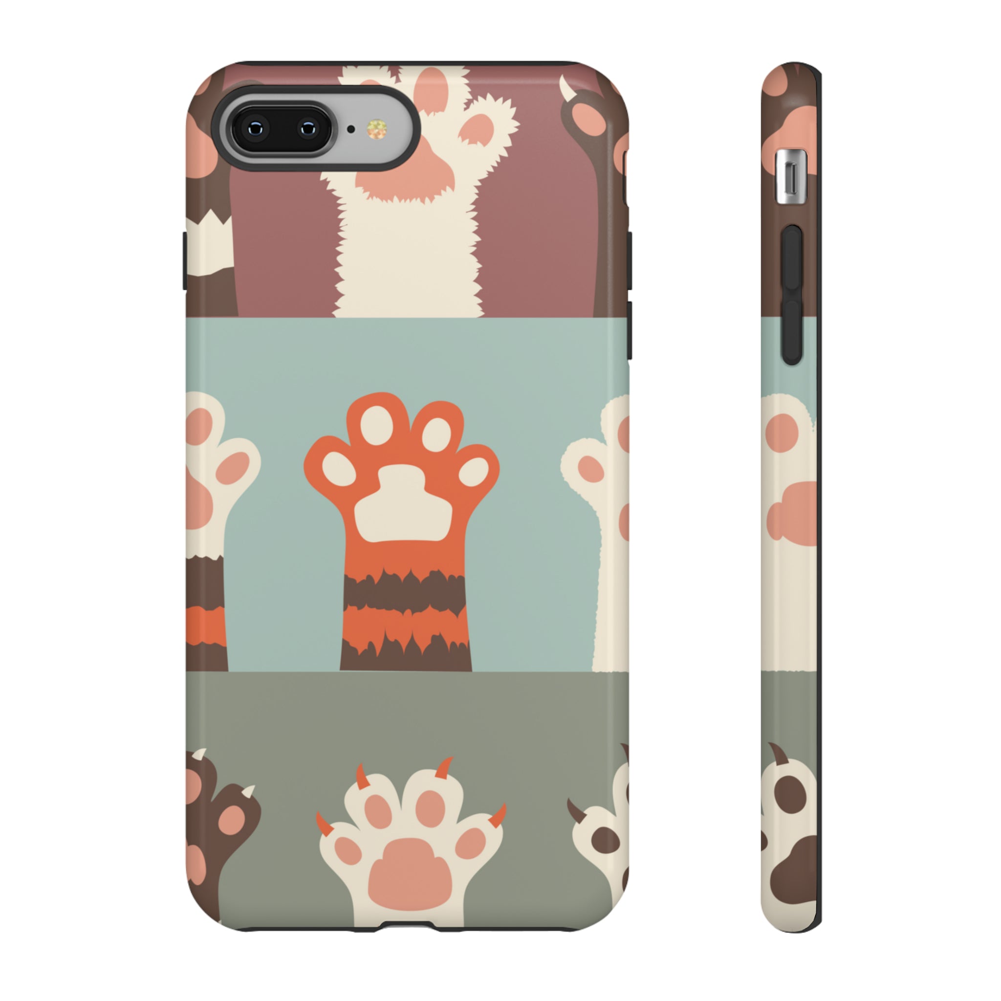 Vintage Cat Paw - Protective Phone Case