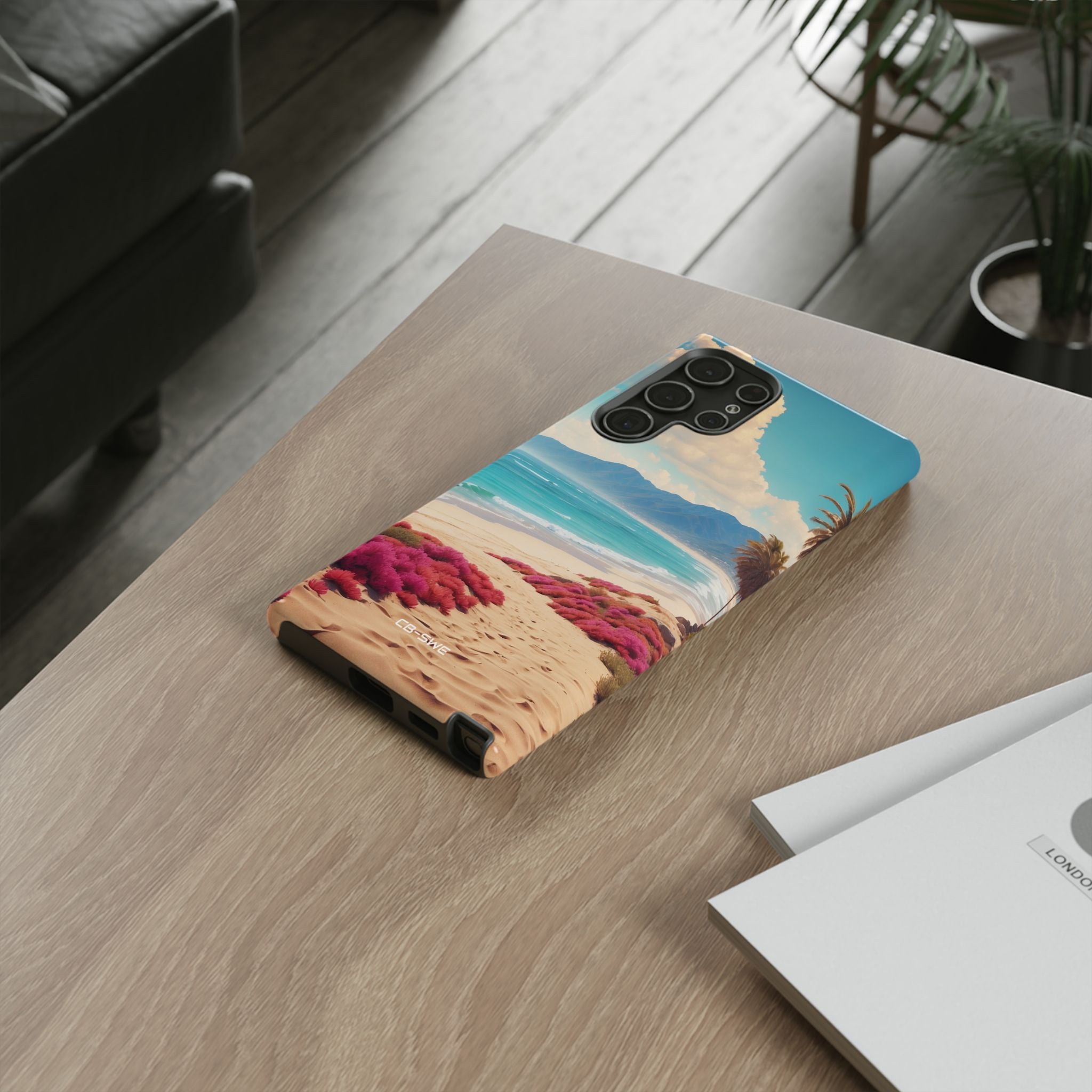 Footprints Trace Sand - Samsung Case