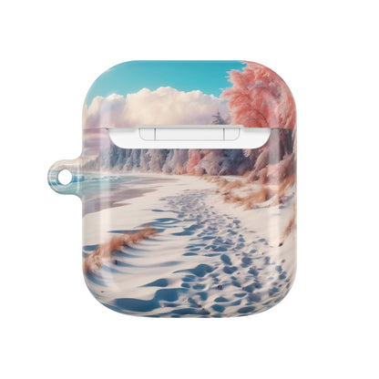Snowy Footprints - AirPods Case