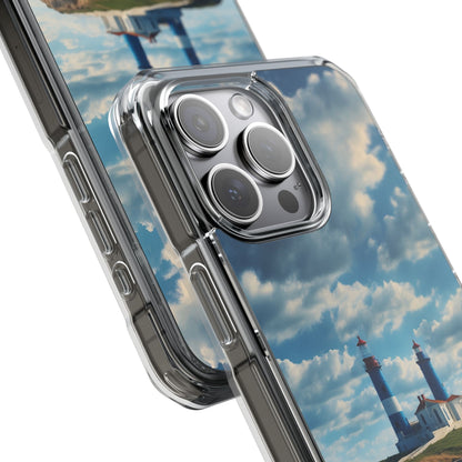 Lighthouse Guards Waves iPhone Case - Impact
