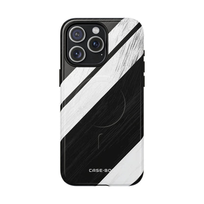 Distressed Stripe Motion iPhone 15 Pro Max Case - Tough+