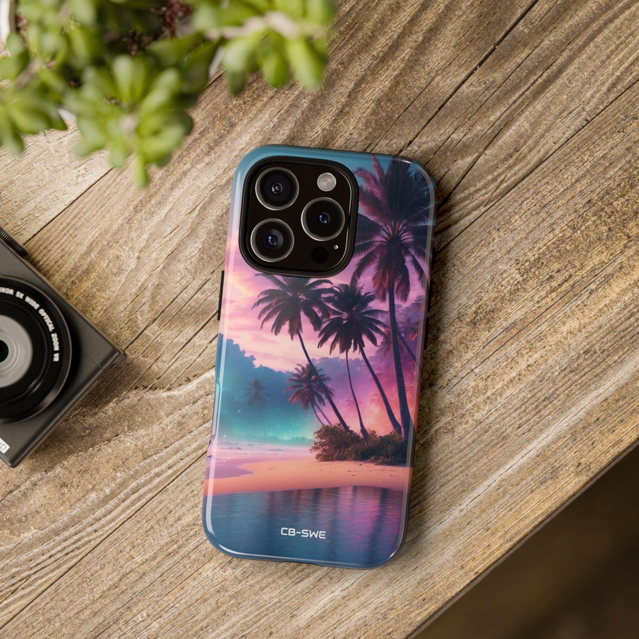 Ethereal Waves Crash - iPhone Case