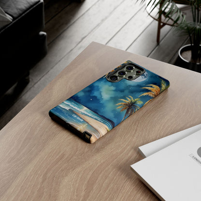 Moonlight Kisses Waves - Samsung Case