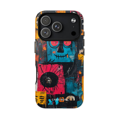 Blue Stitch Smile iPhone 17 Pro Case - Tough+