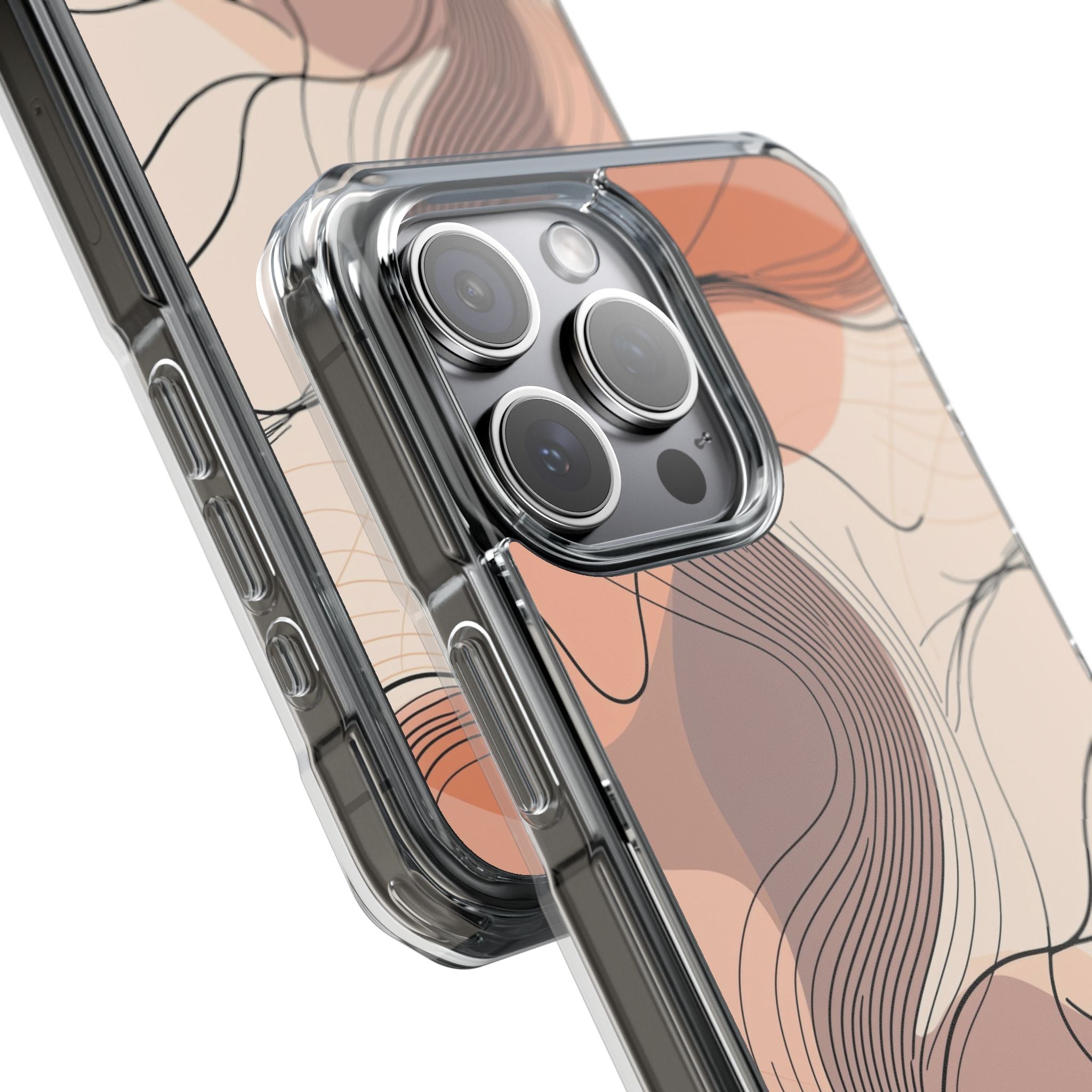 Gentle Waves Flow iPhone Case - Impact