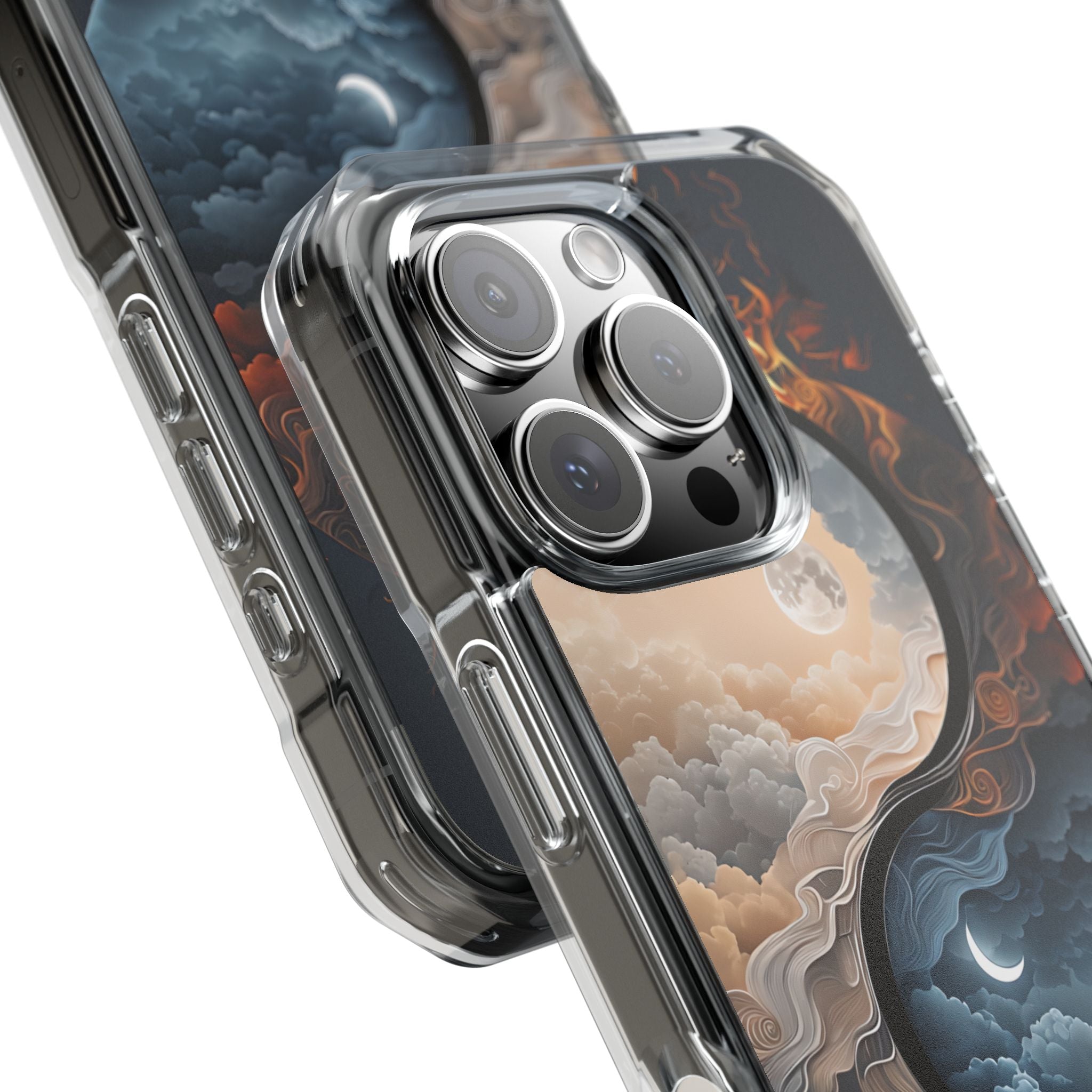 Moonlit Elemental Harmony iPhone Case - Impact