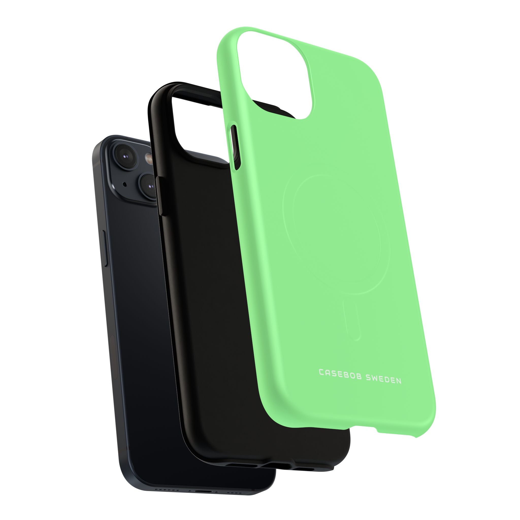 Pale Green iPhone 14 | Tough+ Phone Case