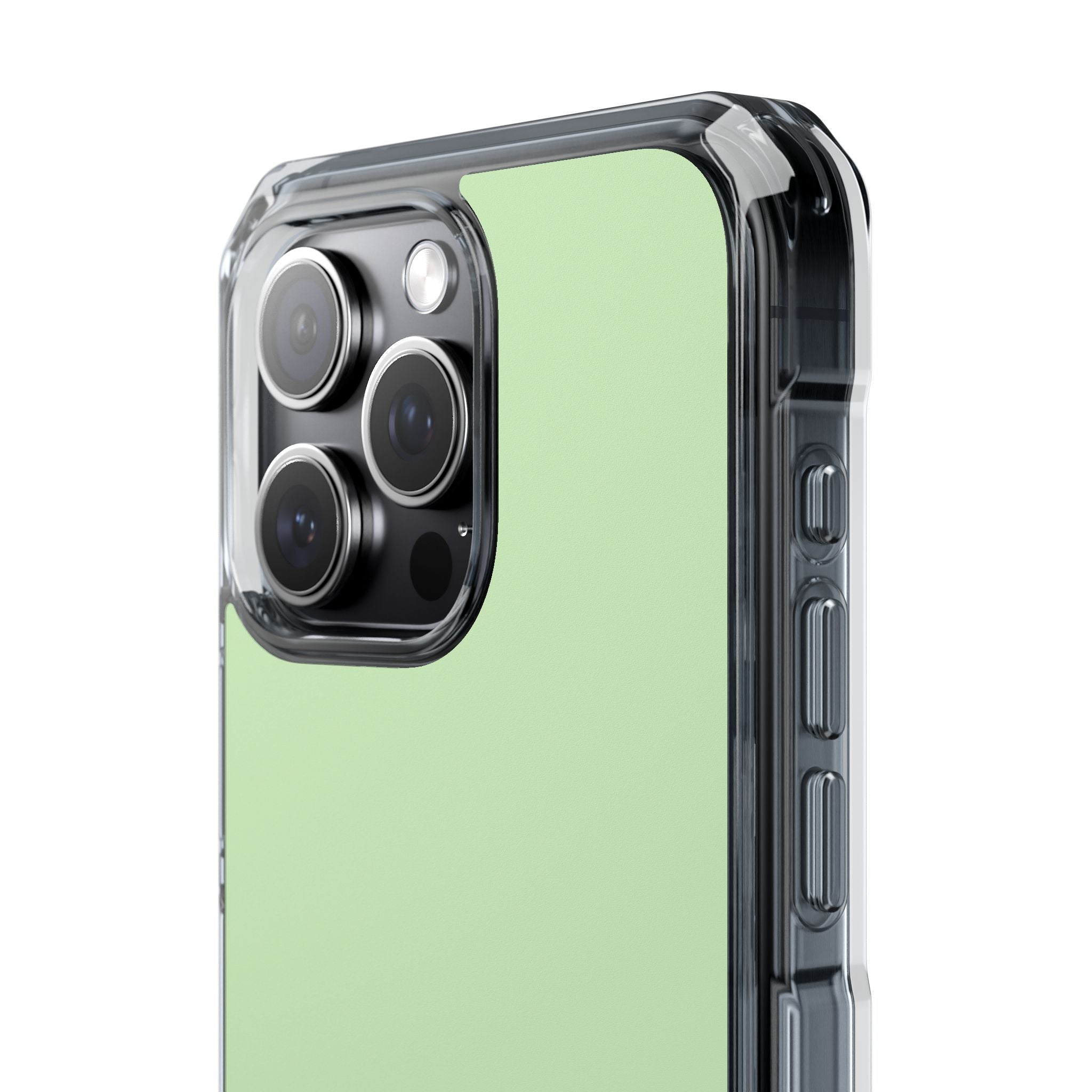 Tea Green - Clear Impact Case for iPhone