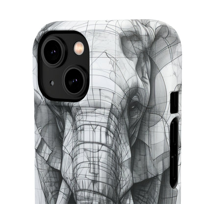 Technic Elephant | Slim Phone Case for iPhone