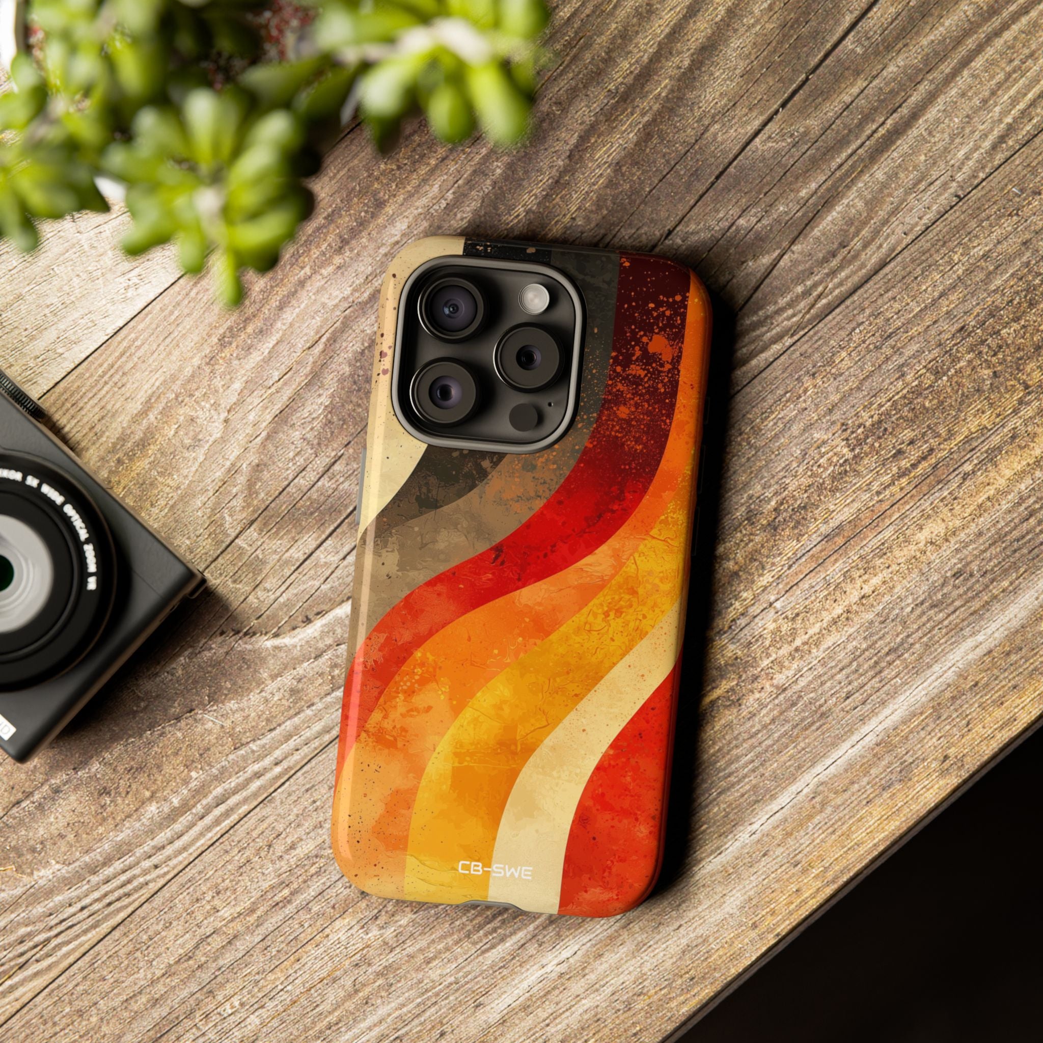 Warm Waves Dance - iPhone Case