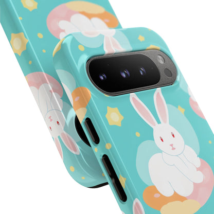 Bunnies Float Dreamily - Google Pixel Case