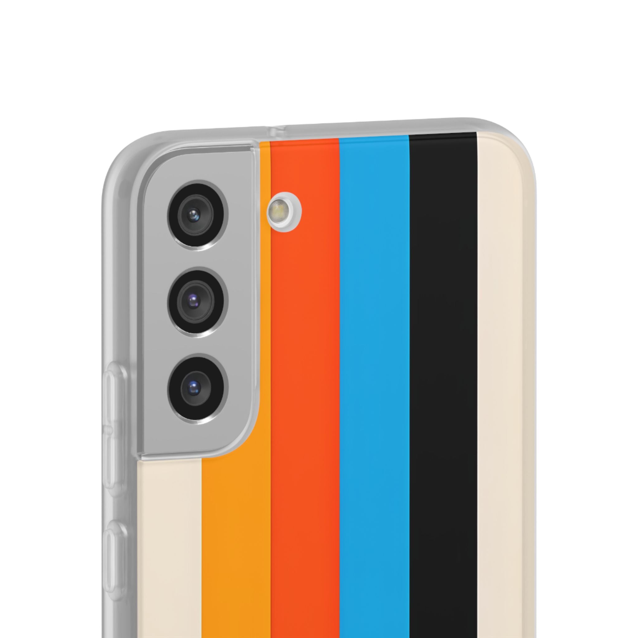 Vivid Stripe Harmony Samsung S22 Plus Case - Soft