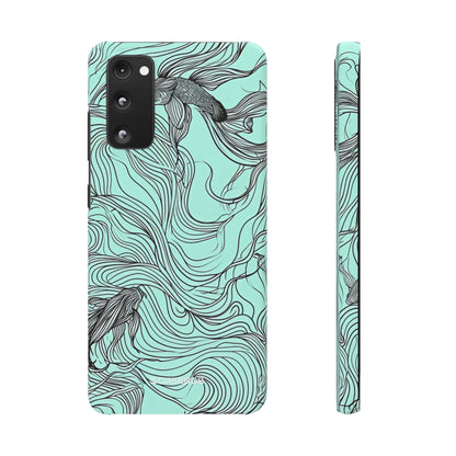 Aqua Serenity | Slim Phone Case for Samsung