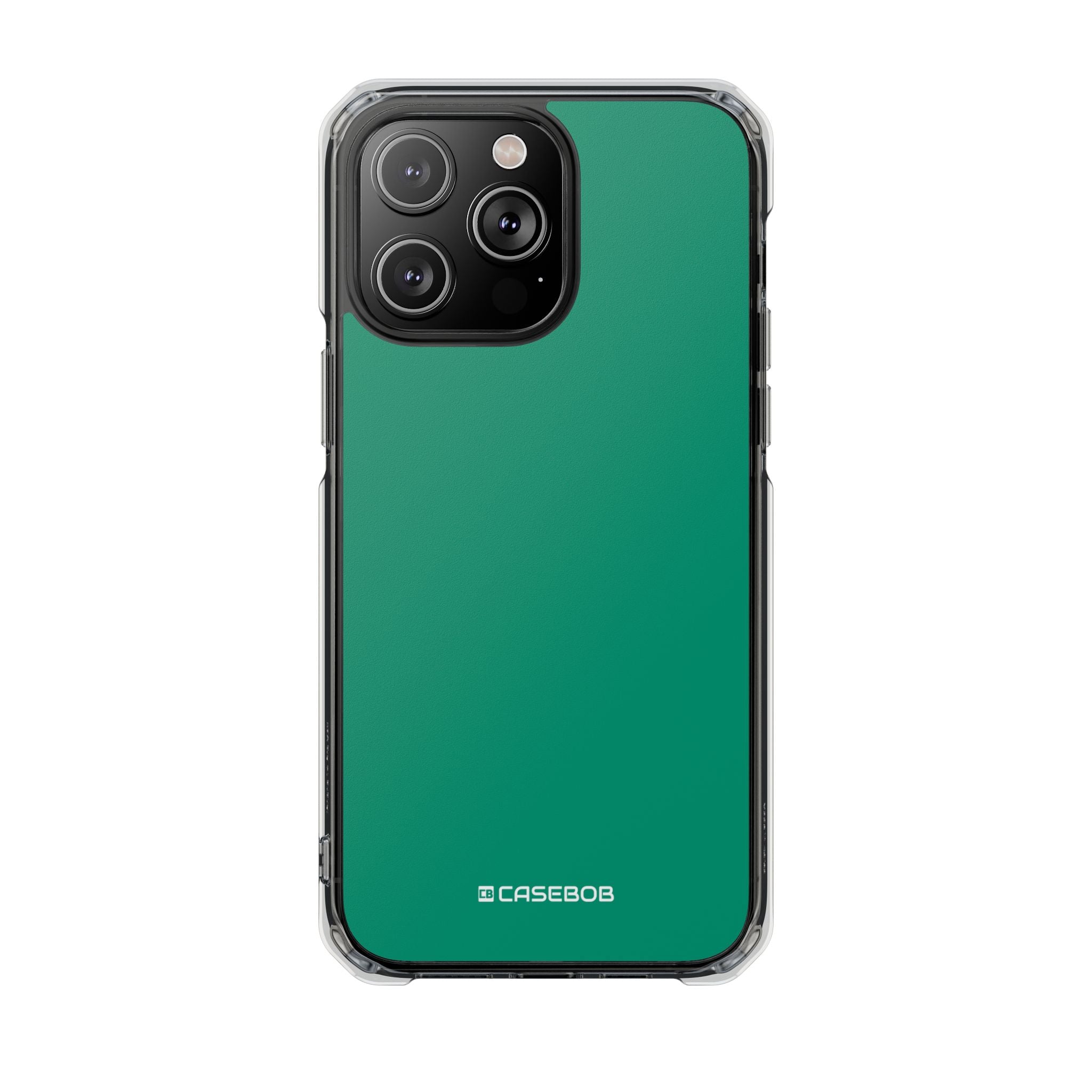 Emerald Green Shade - Clear Impact Case for iPhone