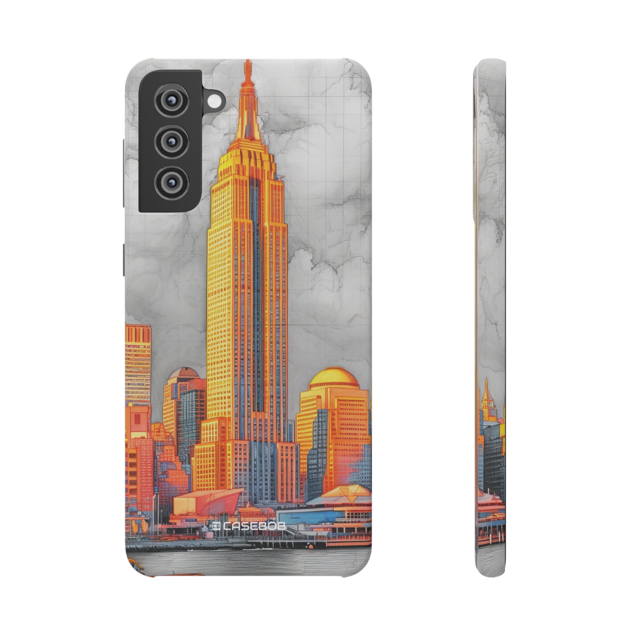 Urban Radiance | Slim Phone Case for Samsung