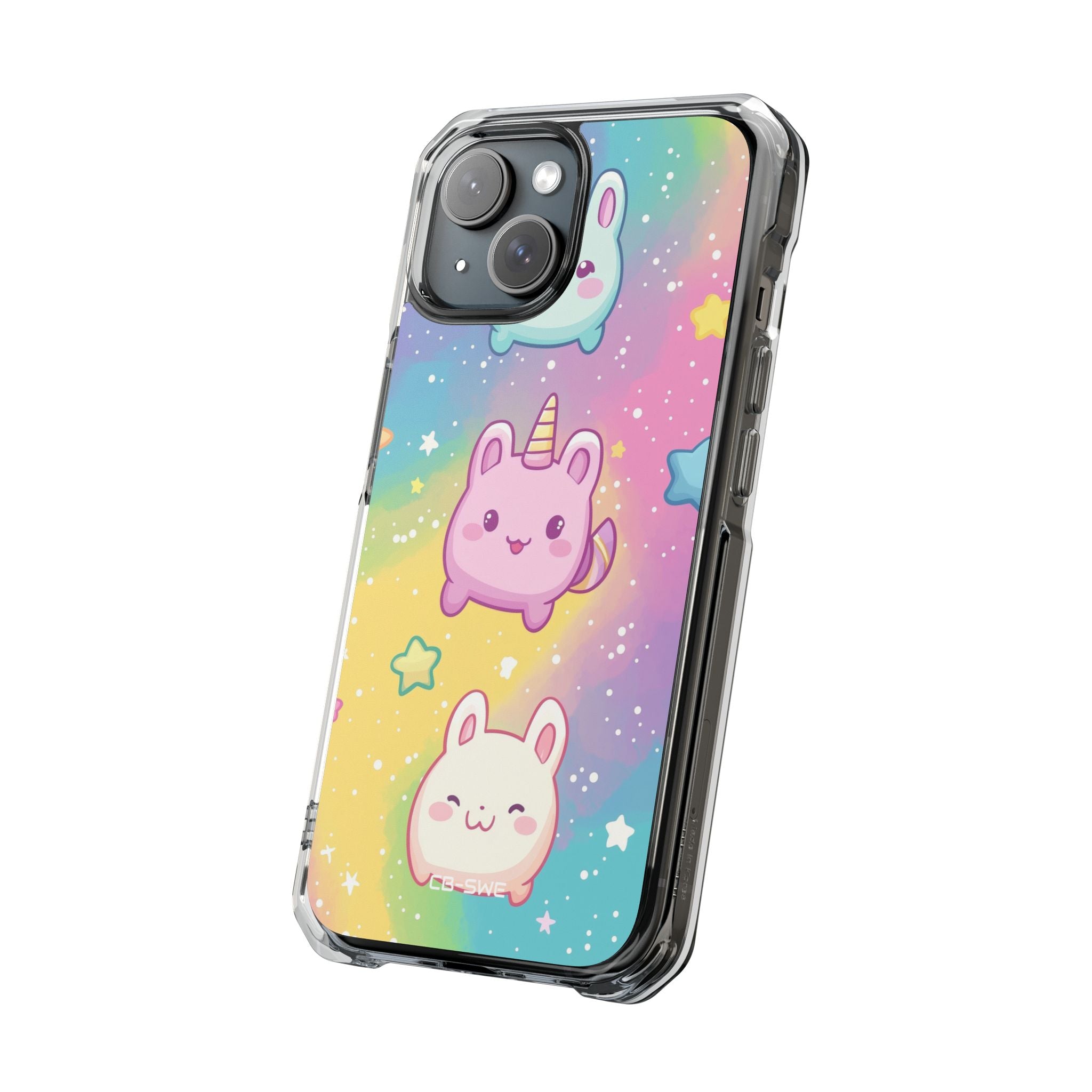 Bunnies Dance Under Stars iPhone Case - Impact