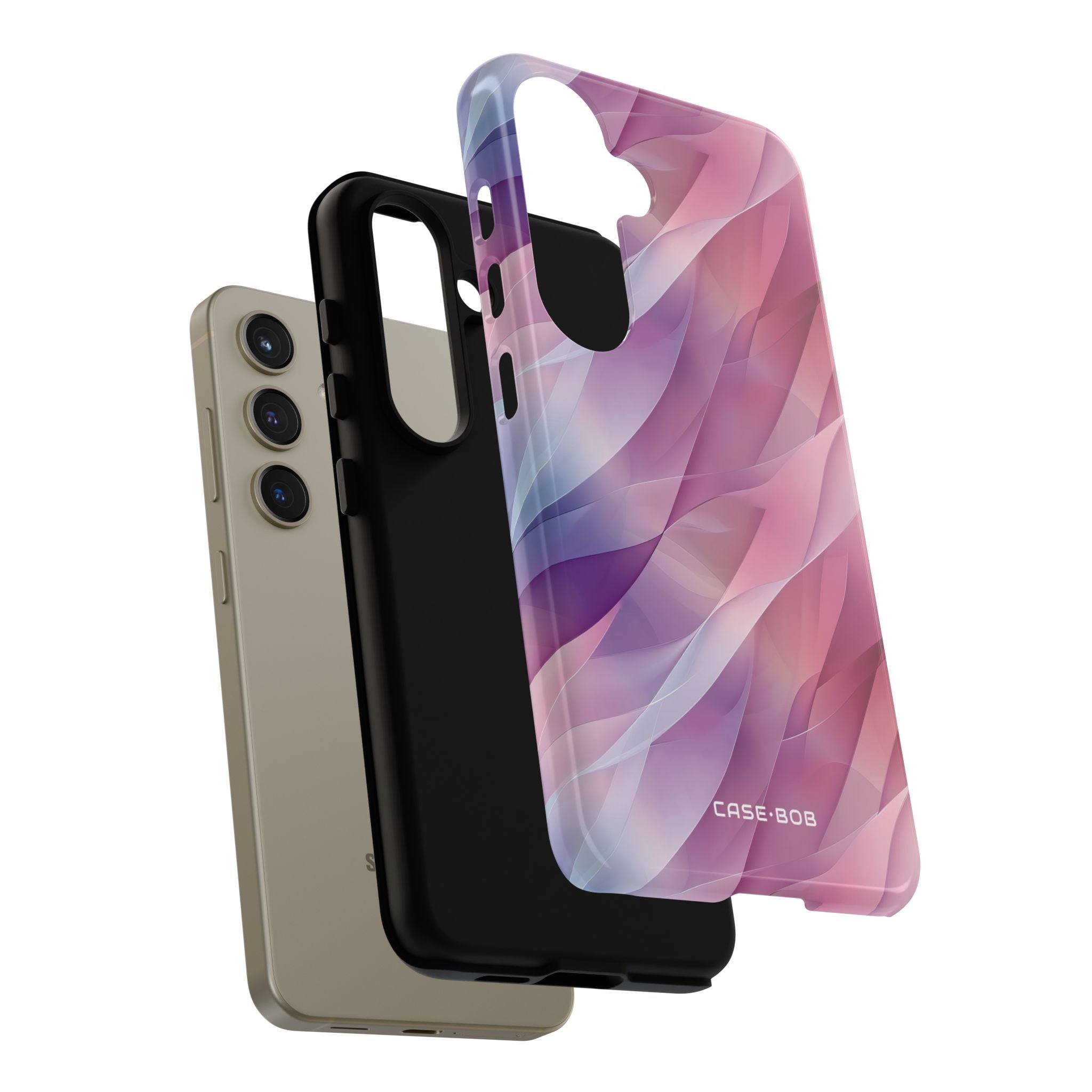 Pink Wave Samsung S24 Case - Tough