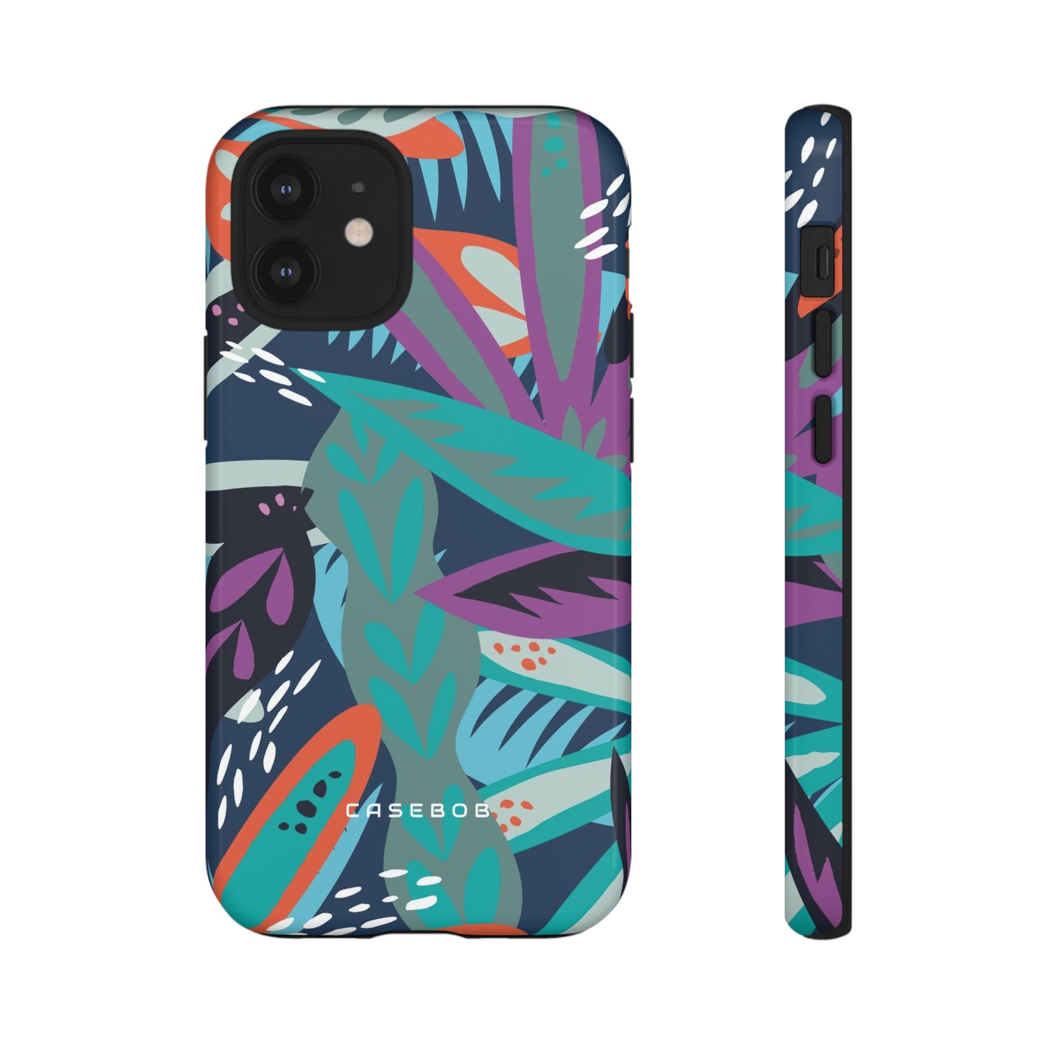 Tropical Leaf Moz - Protective Phone Case