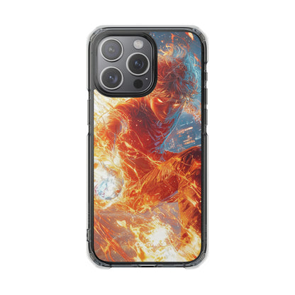 Flames Dance Wildly iPhone Case - Impact
