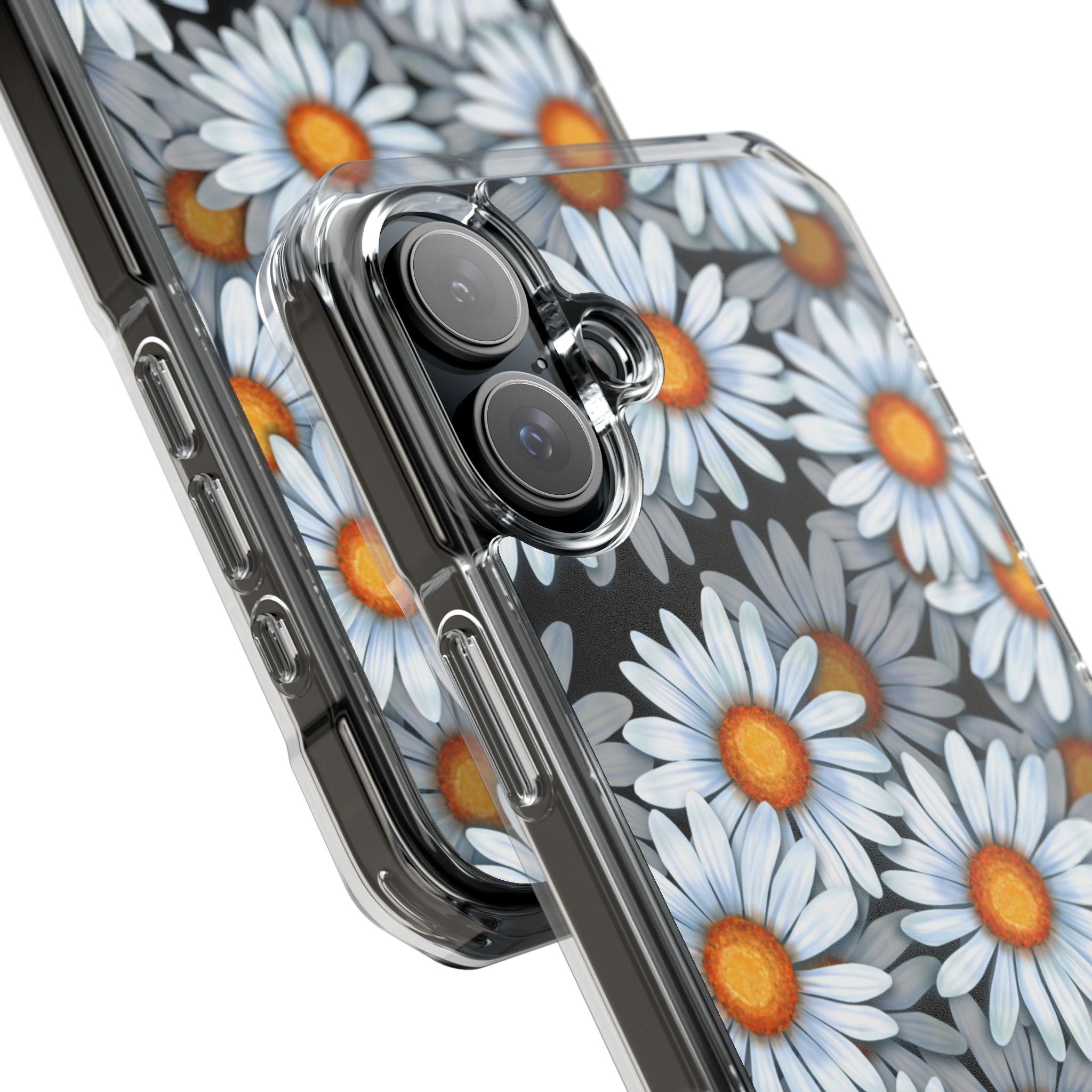 Daisies In Contrast iPhone Case - Impact