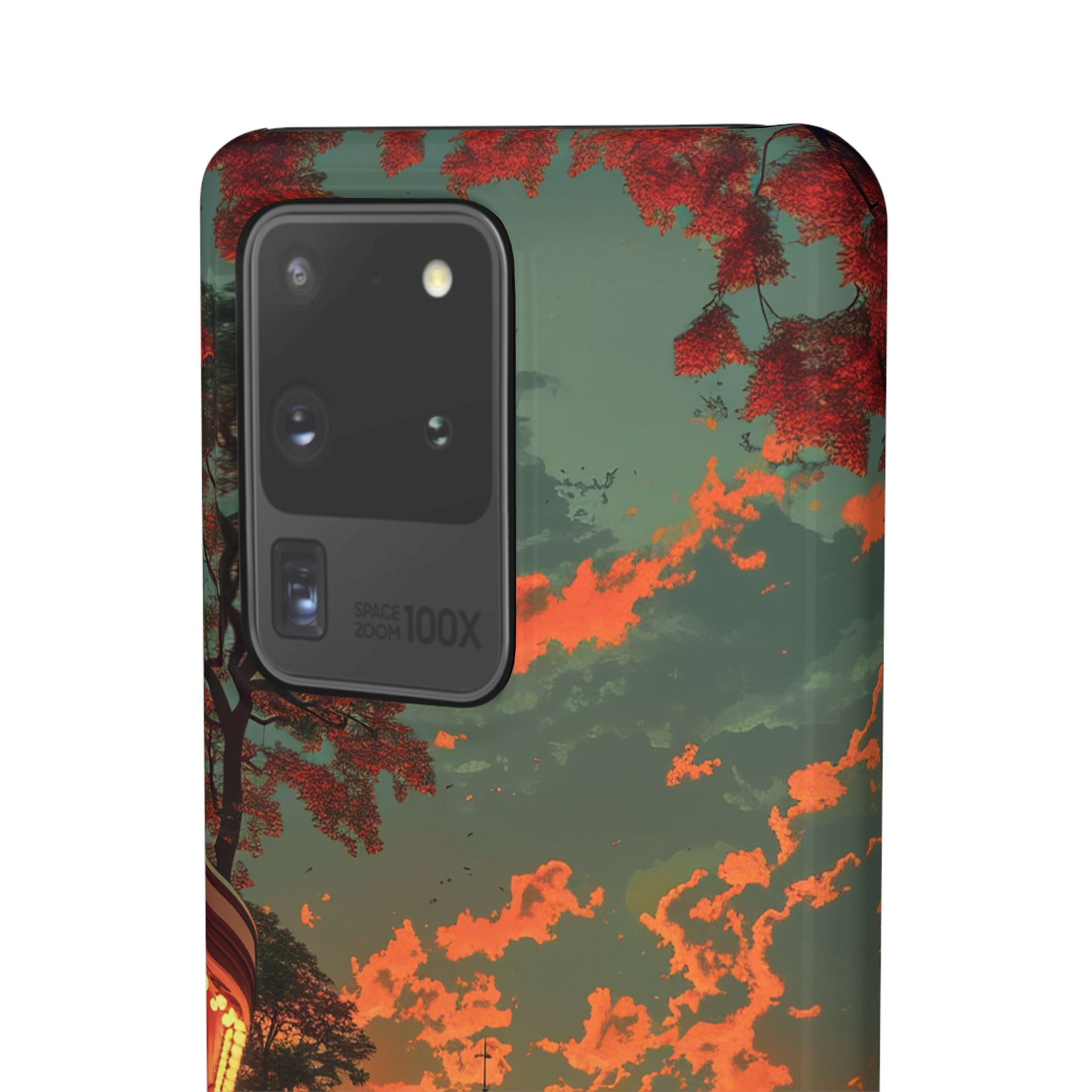 Mid-Century Nostalgia Streetscape Samsung S20 - Slim Phone Case