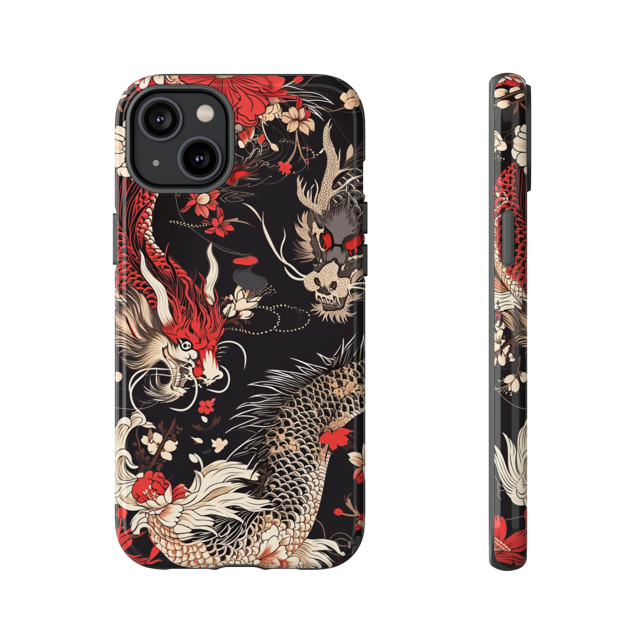 Oni Demons & Sacred Symbols - Protective Phone Case