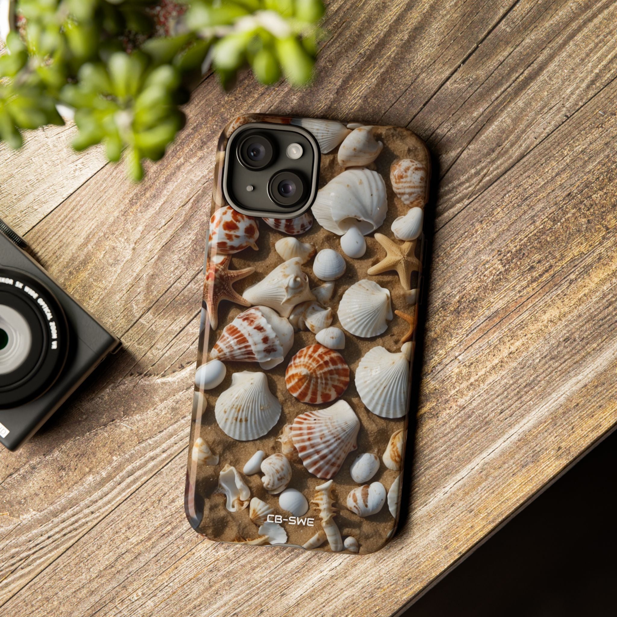 Seashells Embrace Shore - iPhone Case