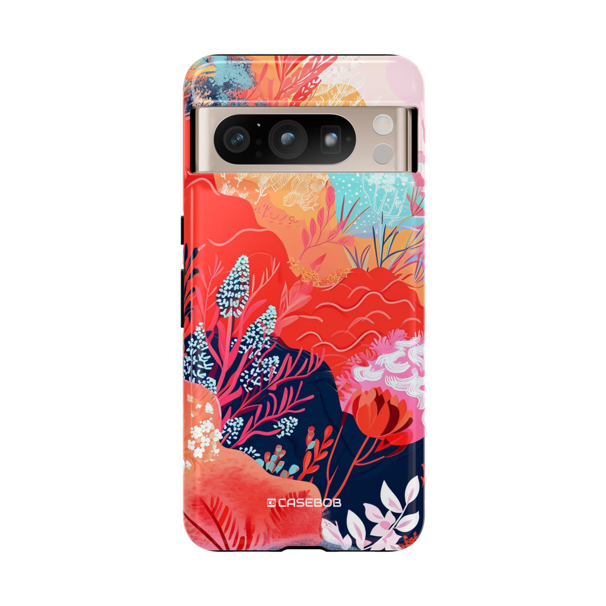 Living Coral Design | Handyhülle für Google Pixel (Schutzhülle)