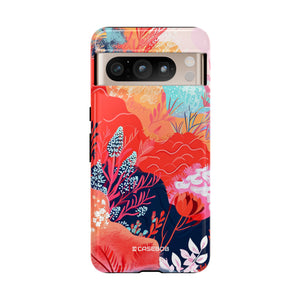 Living Coral Design | Handyhülle für Google Pixel (Schutzhülle)